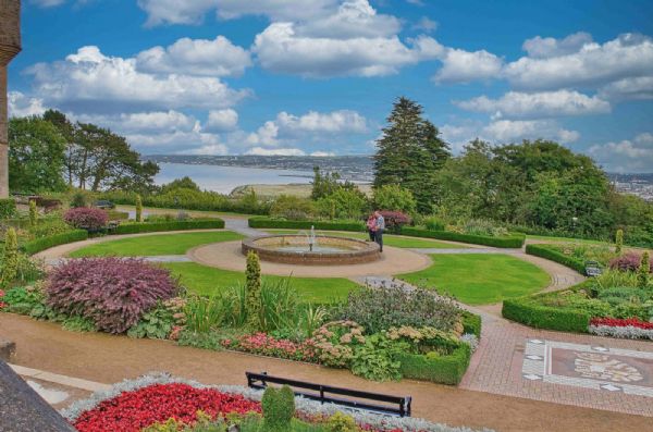 Belfast Castle garden by John Hutton